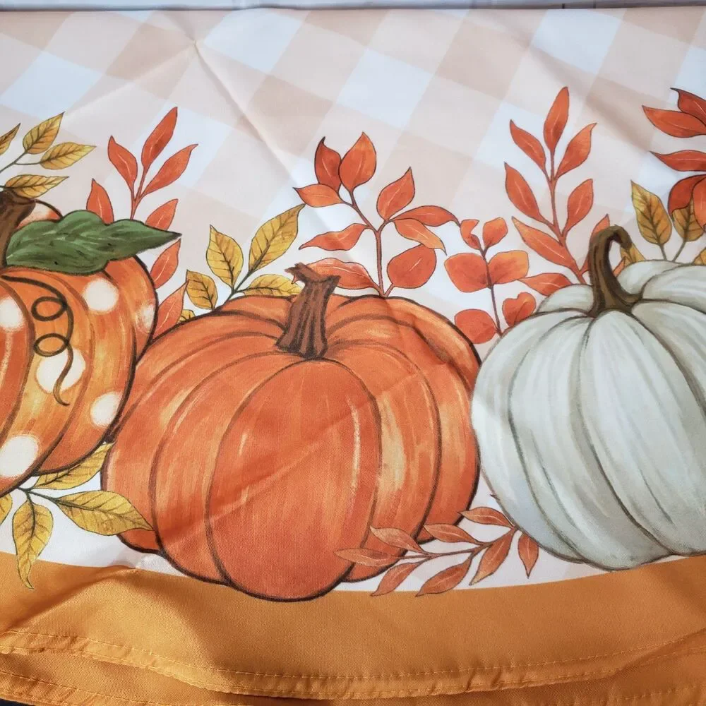 Romanstile orange plaid